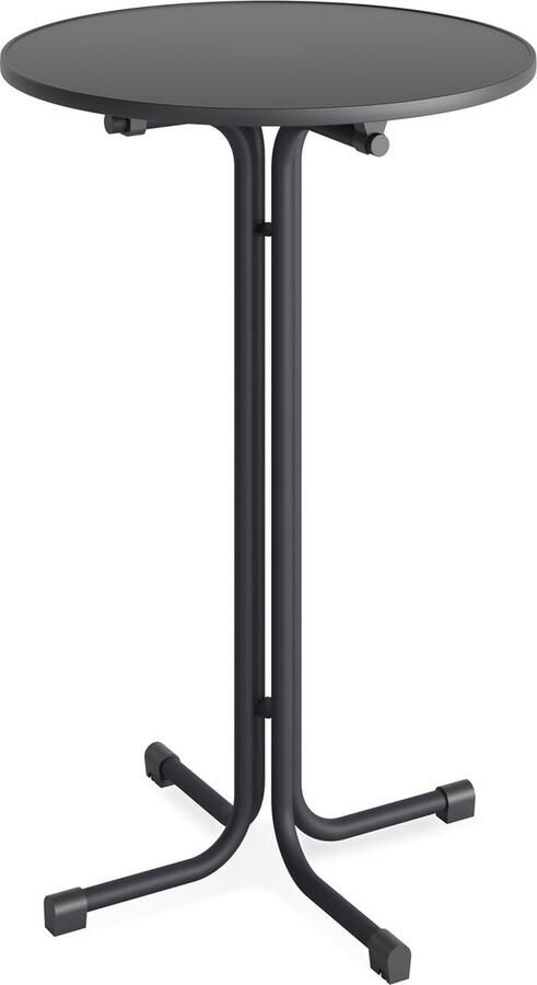 Essentials Statafel Berlin Antraciet Punti Ø 70 cm P15370 Veba P15370