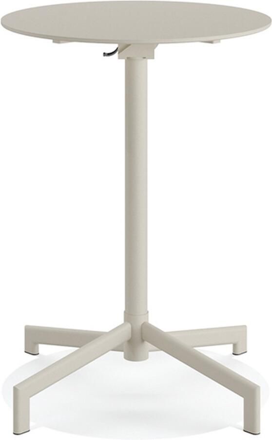 Essentials Versa Terras statafel Verstelbaar in 2 Hoogtes Beige 20502