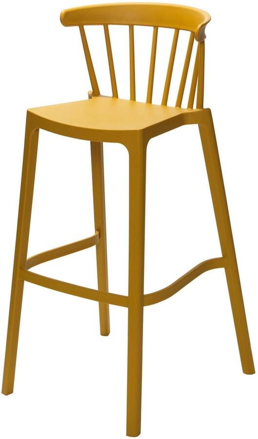 Gastronoble Windson Polypropyleen Stoelen Okergeel (4 Stuks) FT977 Horeca & Professioneel - Foto 2