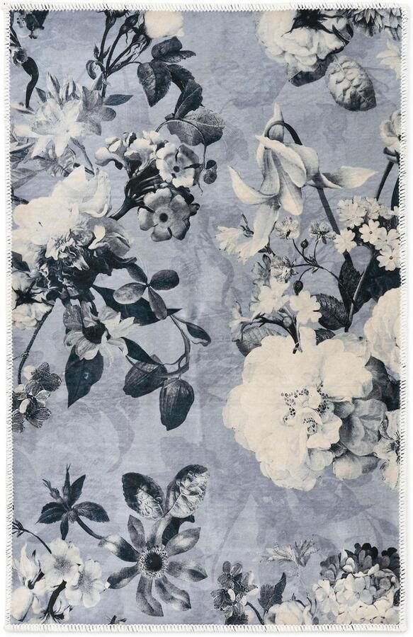 Essenza Floor Vloerkleed Global grey 60x90 cm