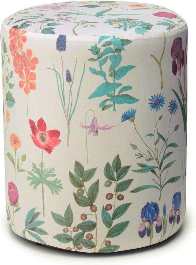 Essenza Marigold Poef Vanille Ø 40 cm