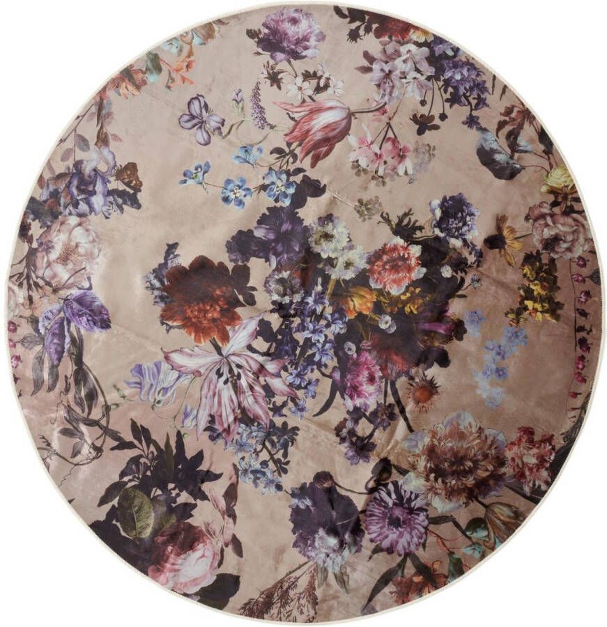 Essenza Isabelle Vloerkleed Rond Clay Ø 180 cm