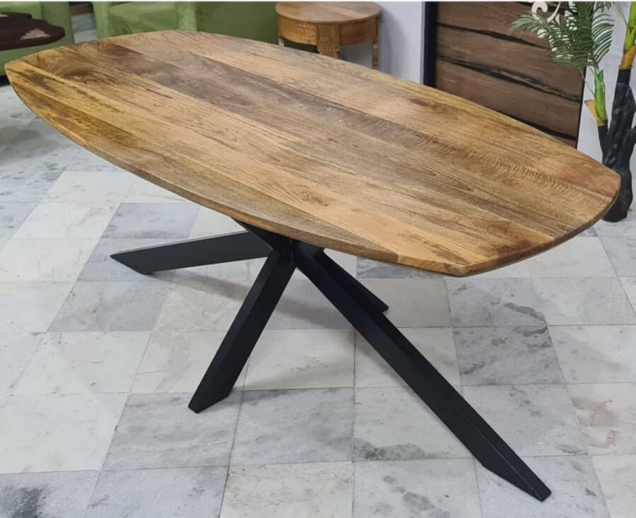 Estilosa Bahia tafel Deens ovaal naturel 240 cm