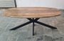 Estilosa Tafel Deens ovaal mangohout 240 cm naturel - Thumbnail 2