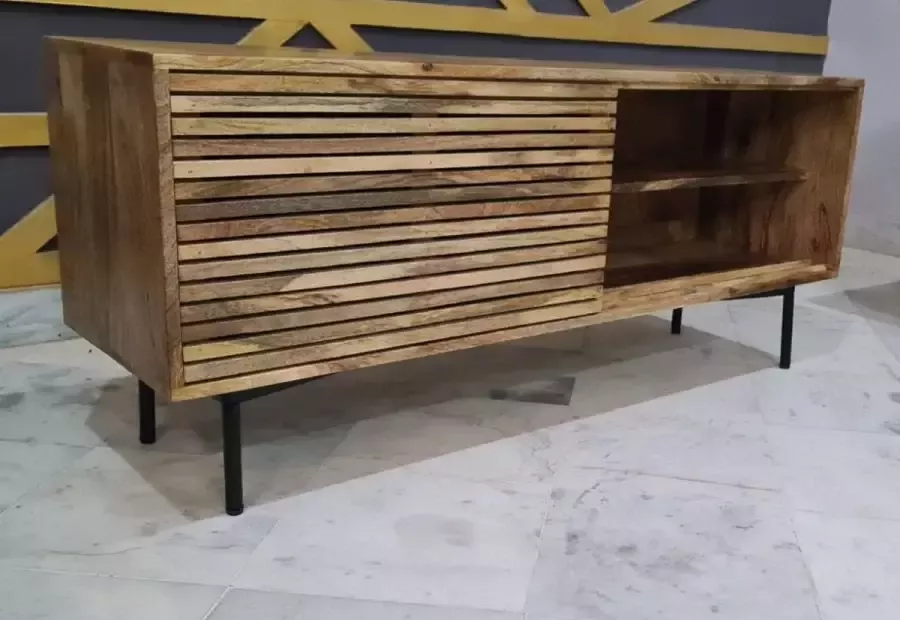Estilosa Tv meubel Porto Velho 150 cm mangohout naturel