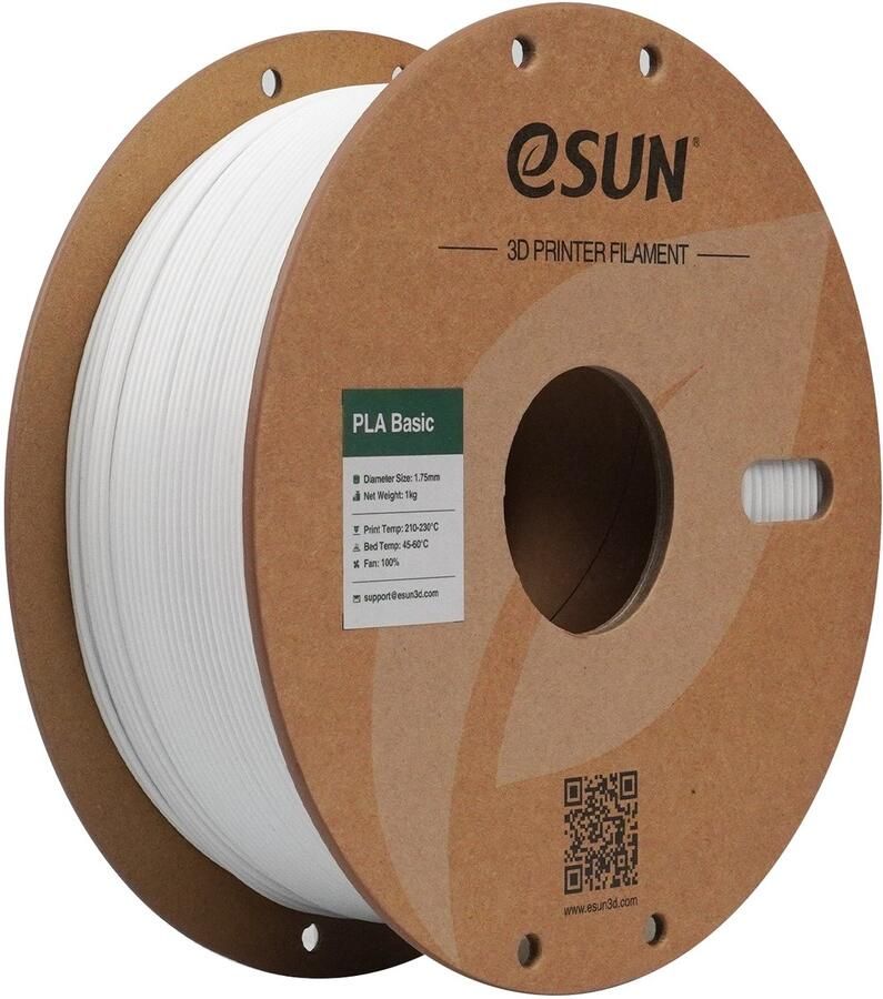 ESUN PLA-Basic Wit White 1 kg 1.75mm 3D printer filament Flevo Print