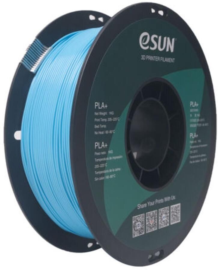 ESUN PLA+ Ruimte blauw Space blue 1kg 1.75mm 3D printer filament