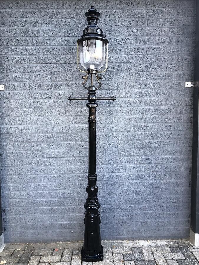 ETW Staande lantaarn buitenlamp staande lamp tuin lamp buiten verlichting Yard Lamp lantaarn 250cm Brussel