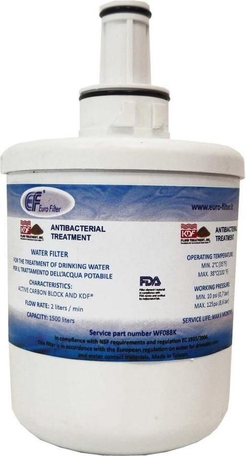 Euro Filter Wf088K Waterfilterpatroon Voor Koelkast