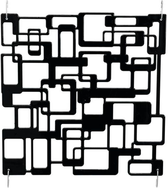 EUROPALMS Room Divider Labyrinth zwart 4x