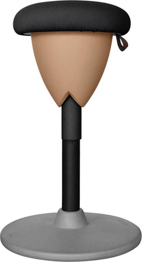 Euroseats Ergonomische zit-sta kruk wiebelkruk Pisa Zwart