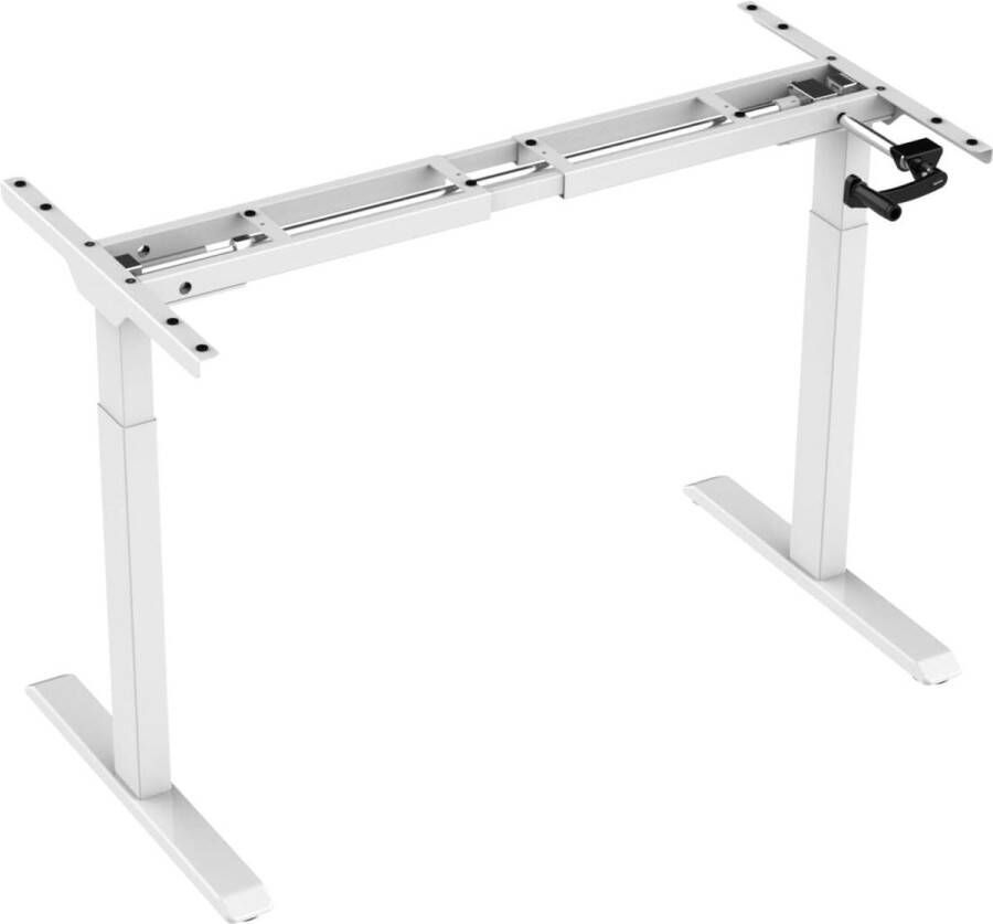 Euroseats Flexframe zit-sta frame (slinger verstelbaar) 140 x 80 cm (wit) inclusief tafelblad - Foto 2