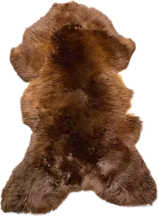 Euroskins Schapenvacht Vloerkleed Bruin 112x78 cm Bruno