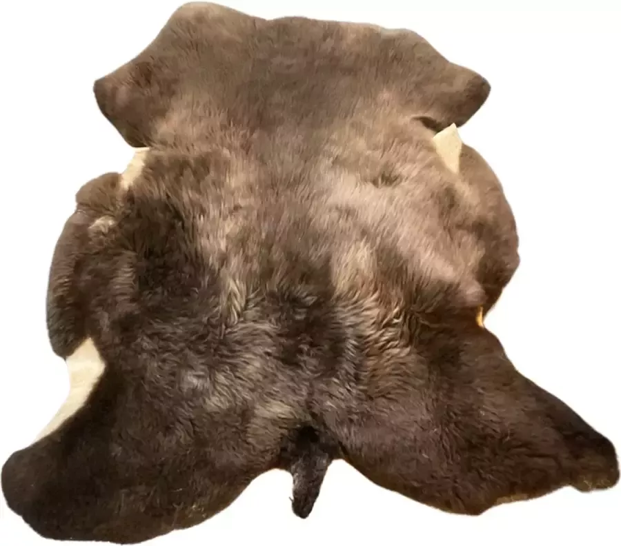 Euroskins Schapenvacht Vloerkleed Bruin Grijs 89x60 cm Liam