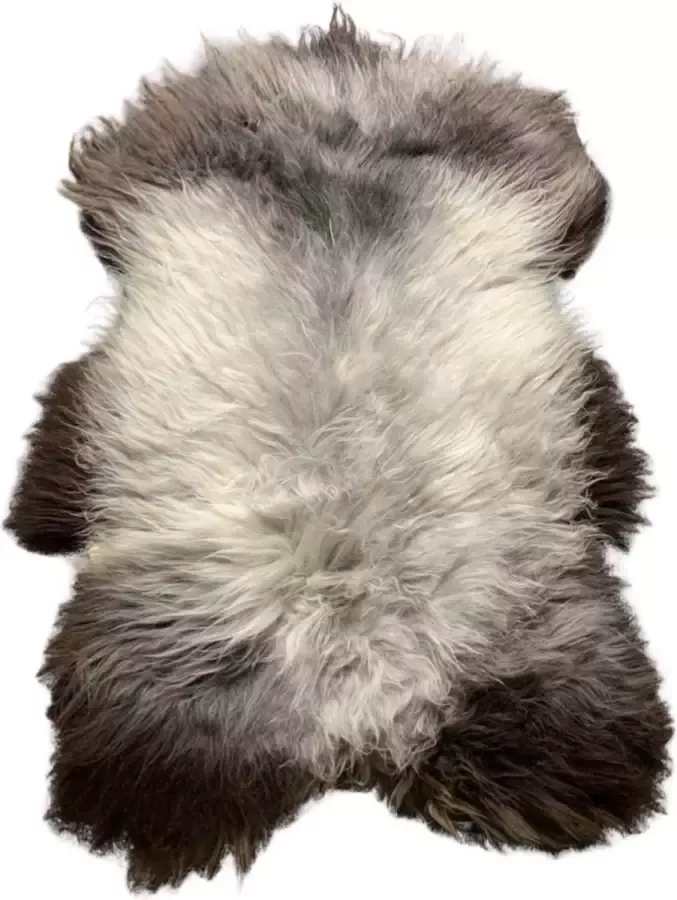 Euroskins Schapenvacht Vloerkleed Grijs 124x87 cm Nando