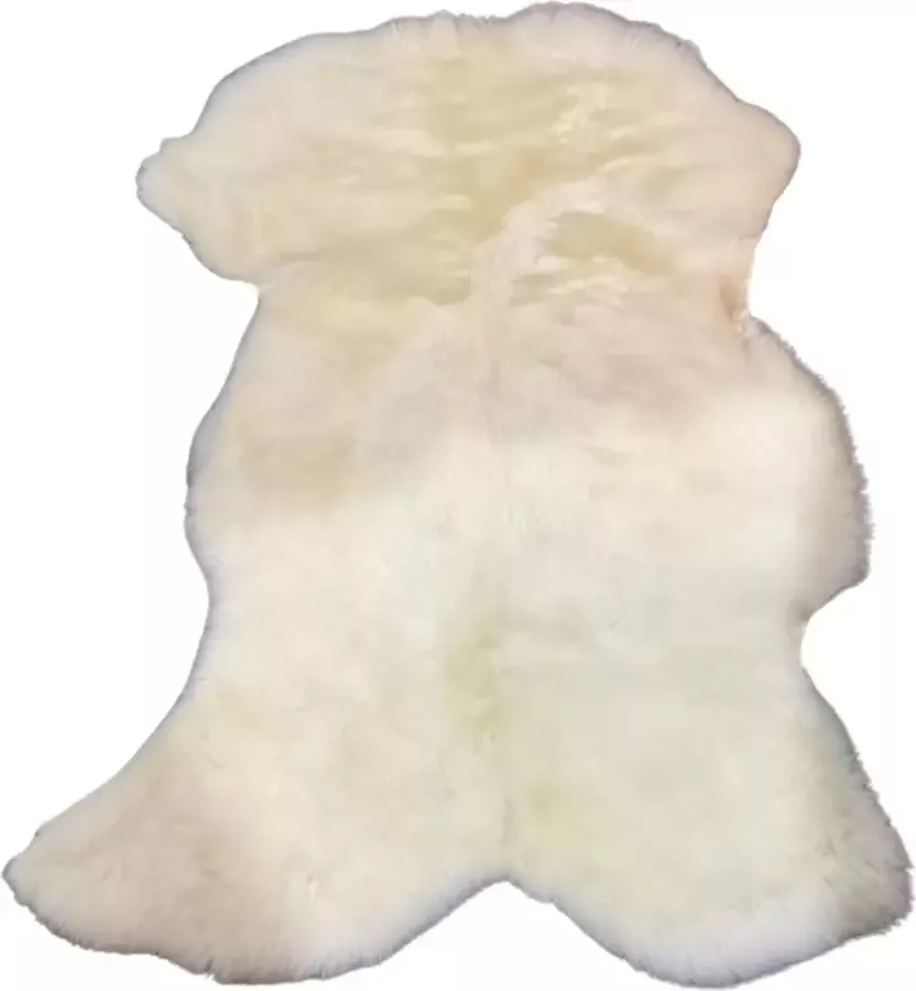 Euroskins Schapenvacht Vloerkleed Wit 106x83 cm Noor