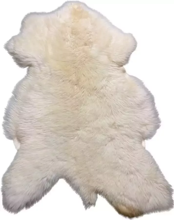 Euroskins Schapenvacht Vloerkleed Wit 109x81 cm Junky