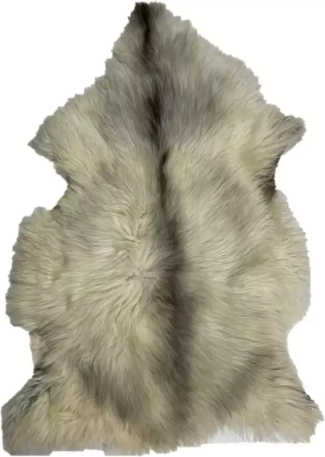 Euroskins Schapenvacht Vloerkleed Wit Grijs 116x76cm Beate