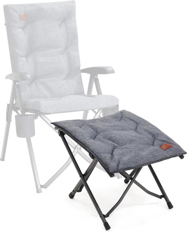 EVER ADVANCED ALTIJD GEAVANCEERD Voetenbank Voetsteun Opvouwbare kruk met een hoogte van 47 cm Opvouwbare kruk Gevoerde voetensteun voor fauteuil Tuin- en balkonstoel