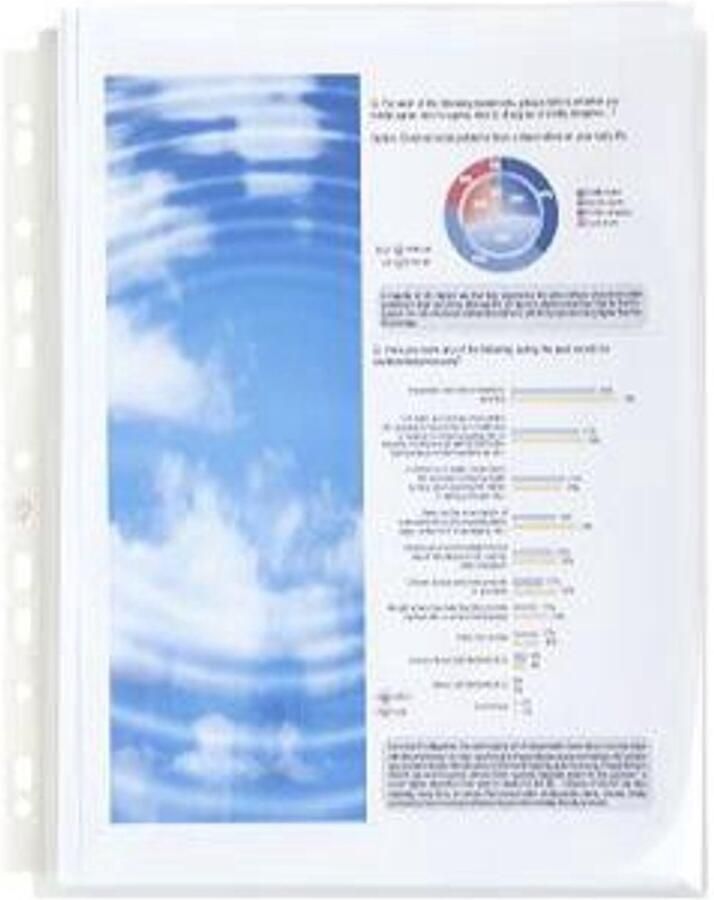 Exacompta 5507E sheet protector 210 x 297 mm (A4) Polypropyleen (PP) 10 stuk(s)