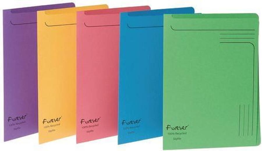 Exacompta Insteekmap Forever voorbedrukt A4 290 g m² assorti (pak 5 stuks)
