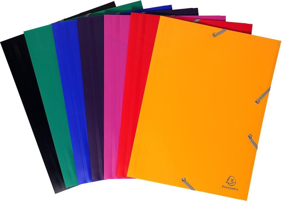 Exacompta Meerkleurige Polypropyleen A4 Map 320x240 mm
