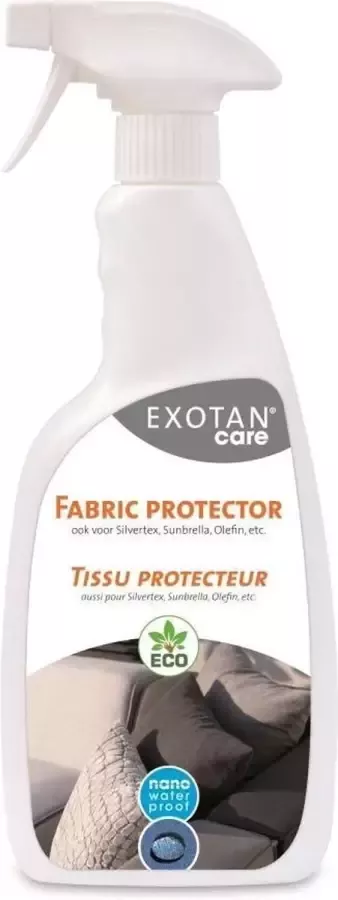 Exotan Care fabric textiel protector voor Sunbrella Olefin Silvertex 750ml