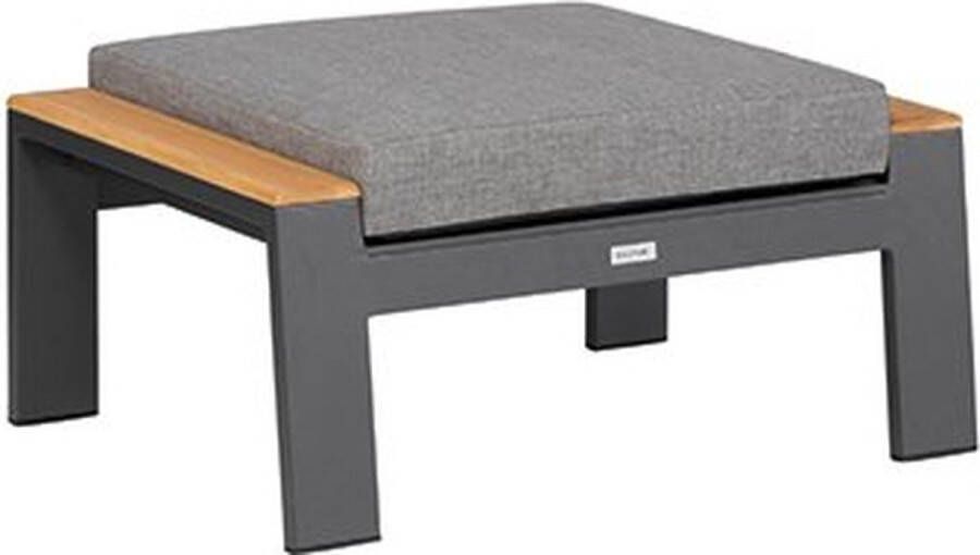 Exotan Hocker Buiten Valerie Aluminium Antraciet 42x62x84