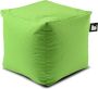 Extreme Lounging b-box poef voor binnen en buiten ergonomische en waterdicht 40x40x40cm lime - Thumbnail 2