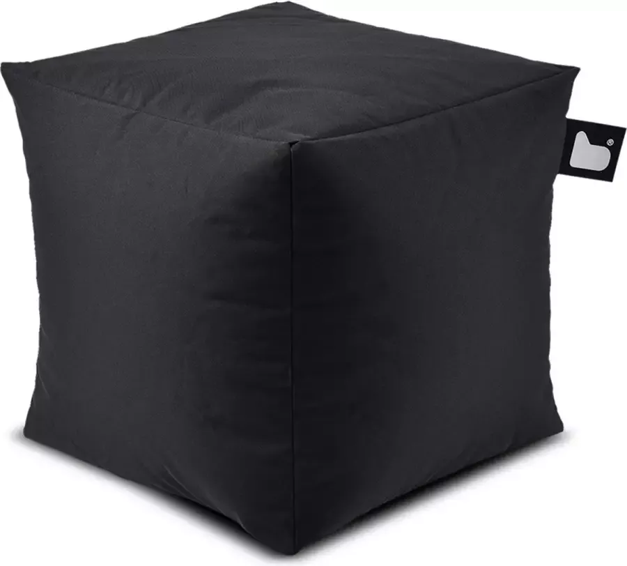 Extreme Lounging b-box poef voor binnen en buiten ergonomische en waterdicht 40x40x40cm black - Foto 1