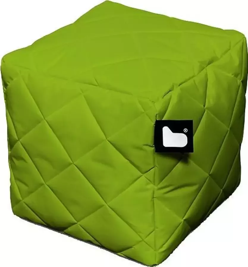 Extreme Lounging B-box Quilted Poef Outdoor & Indoor Groen