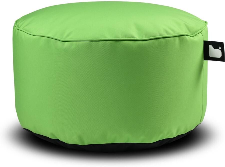 Extreme Lounging b-poufe poef rond binnen & buiten uv- en waterbestendig 60x40cm lime