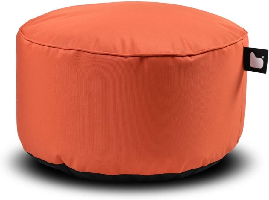 Extreme Lounging b-poufe poef rond binnen & buiten uv- en waterbestendig 60x40cm oranje