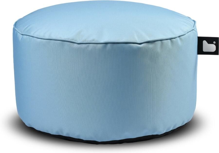Extreme Lounging b-poufe poef rond binnen & buiten uv- en waterbestendig 60x40cm sea blue