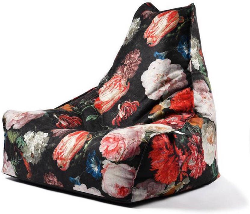 Extreme Lounging indoor b-bag mighty-b fashion floral zitzak volwassenen ergonomisch bloemenpatroon - Foto 1
