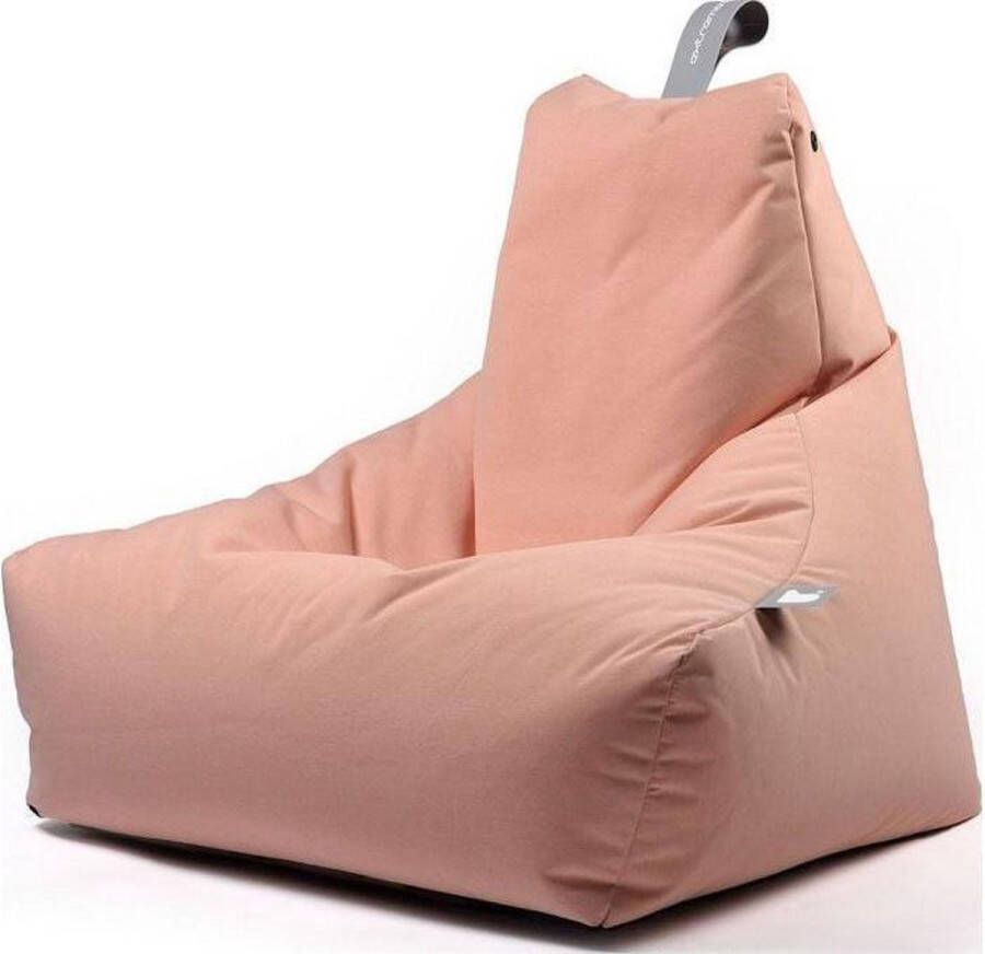 Extreme Lounging b-bag mighty-b Pastel oranje zitzak volwassenen ergonomisch weerbestendig outdoor