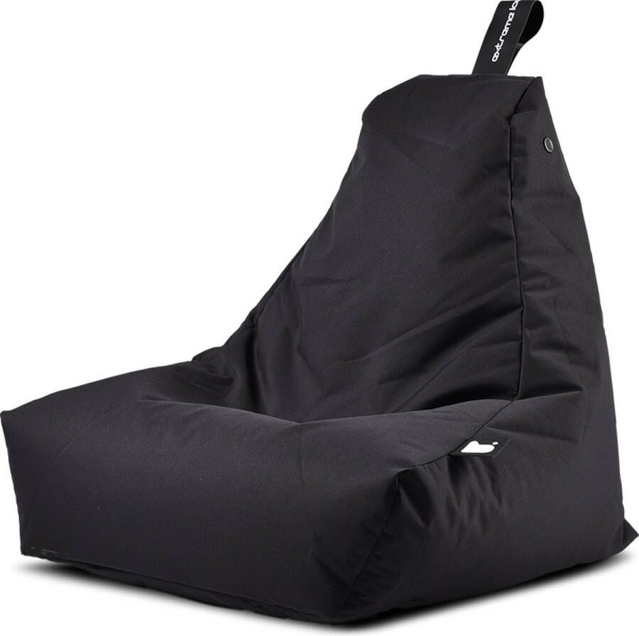 Extreme Lounging b-bag mini-b zitzak voor kinderen ergonomisch en waterdicht Zwart
