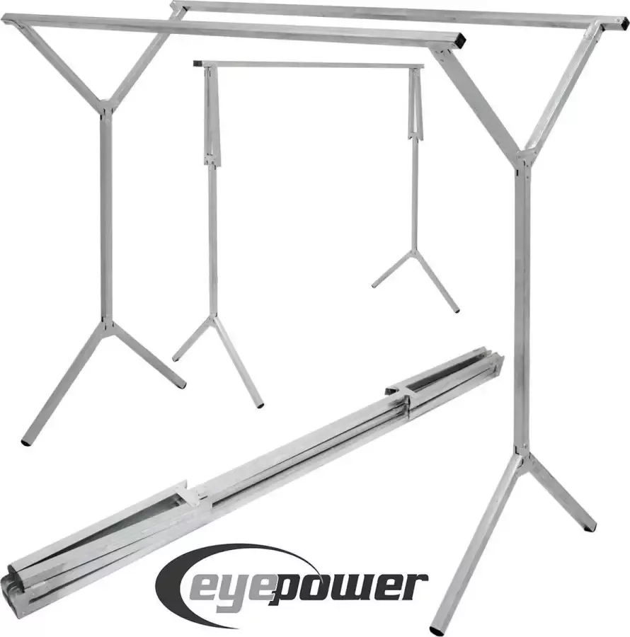 eyepower Kledingstang yu-006 150x40x125 cm