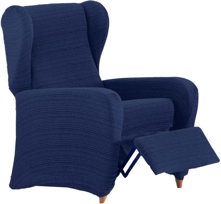 Eysa Aquiles elastische banksprei relaxstoel kleur 03-blauw polyester-katoen 37 x 29 x 5 cm