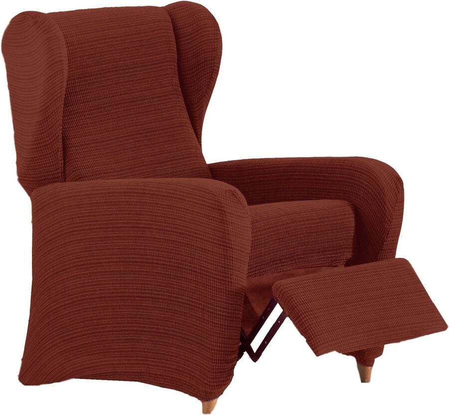 Eysa Aquiles elastische banksprei relaxstoel kleur 09-oranje polyester-katoen 37 x 29 x 5 cm