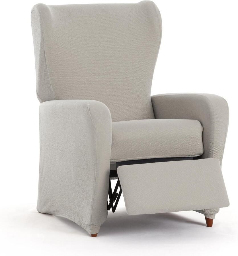 Eysa bi-elastische bankhoes voor relaxfauteuil kleur linnen ontwerp Harlem