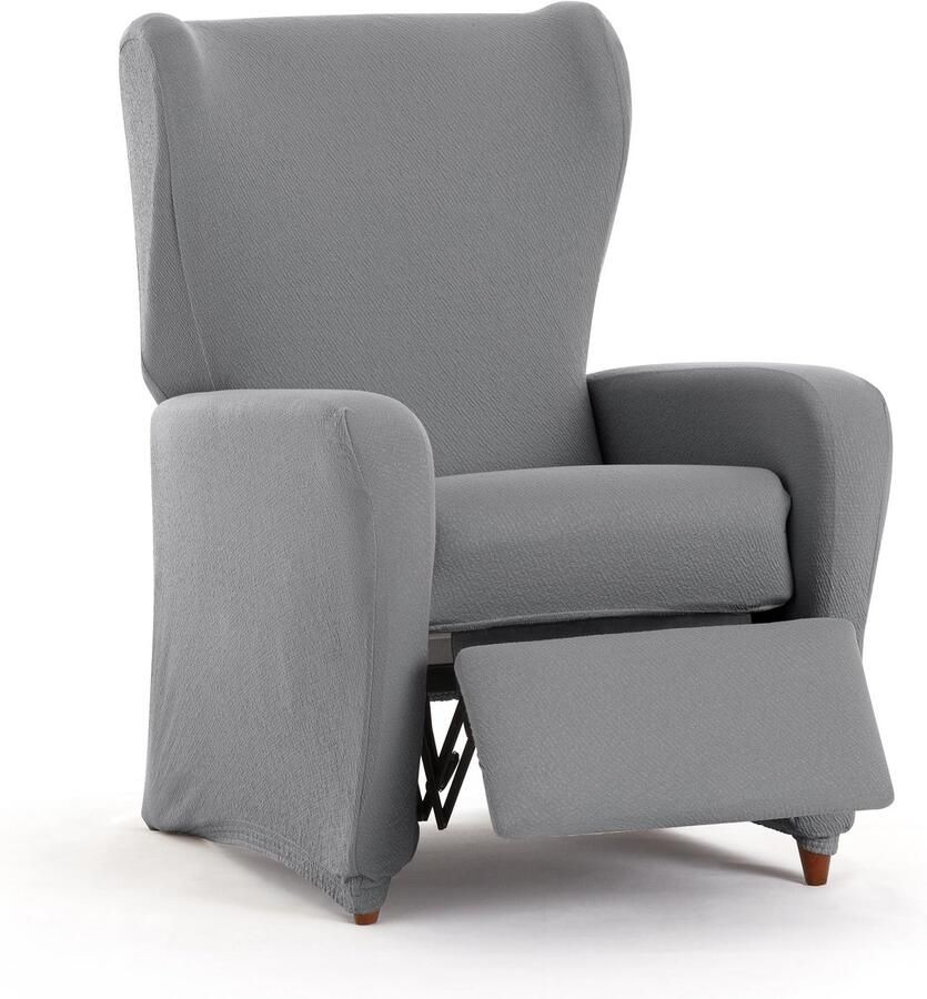 Eysa bi-elastische bankhoes voor relaxfauteuils grijs ontwerp Harlem