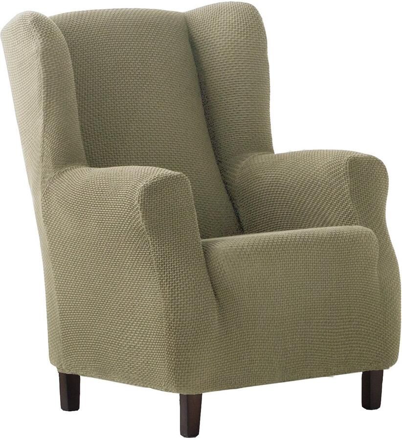 Eysa Cora bi-elastische banksprei vleugelfauteuil kleur 11-linnen polyester-katoen 36 x 27 x 9 cm