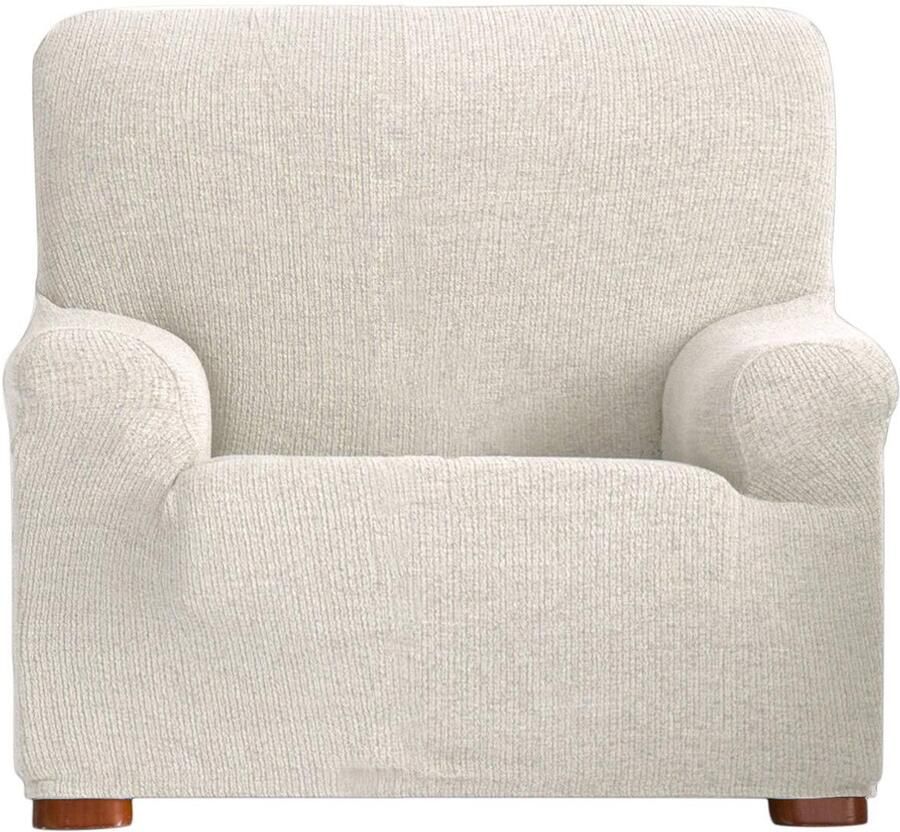 Eysa Dorian elastische banksprei 1 fauteuil chenille 00-ecru 37 x 9 x 29 cm