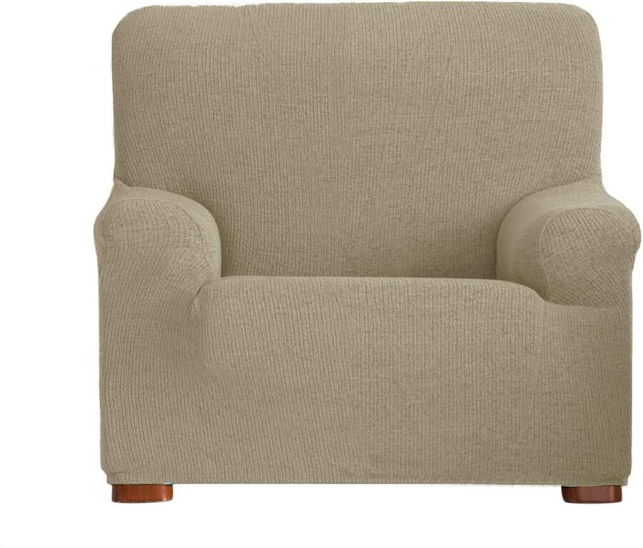Eysa Dorian elastische banksprei 1 fauteuil chenille 11-beige 37 x 9 x 29 cm