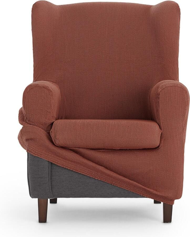 Eysa Hoes voor een oorfauteuil ULISES Bruin 80 x 100 x 90 cm
