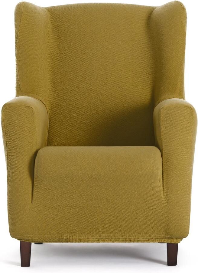 Eysa Mosterd Harlem bi-elastische vleugelstoel bankhoes