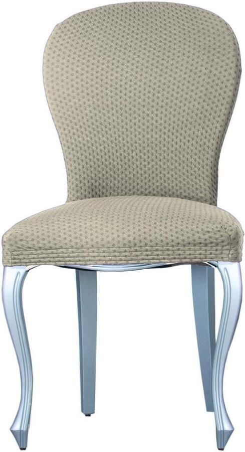 Eysa Sucre elastische stoelhoes 2 stuks ivoorkleur polyester 32 x 7 x 20 cm 2 stuks