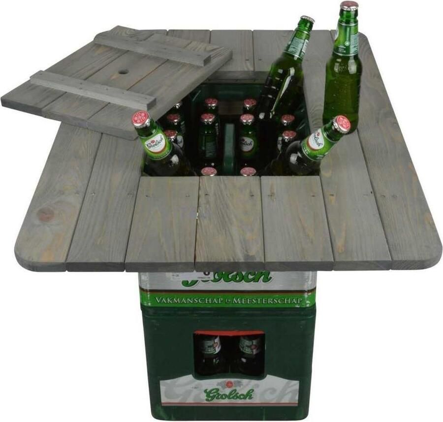 F2Goods Bierkrattafel tafel statafel bierkrat