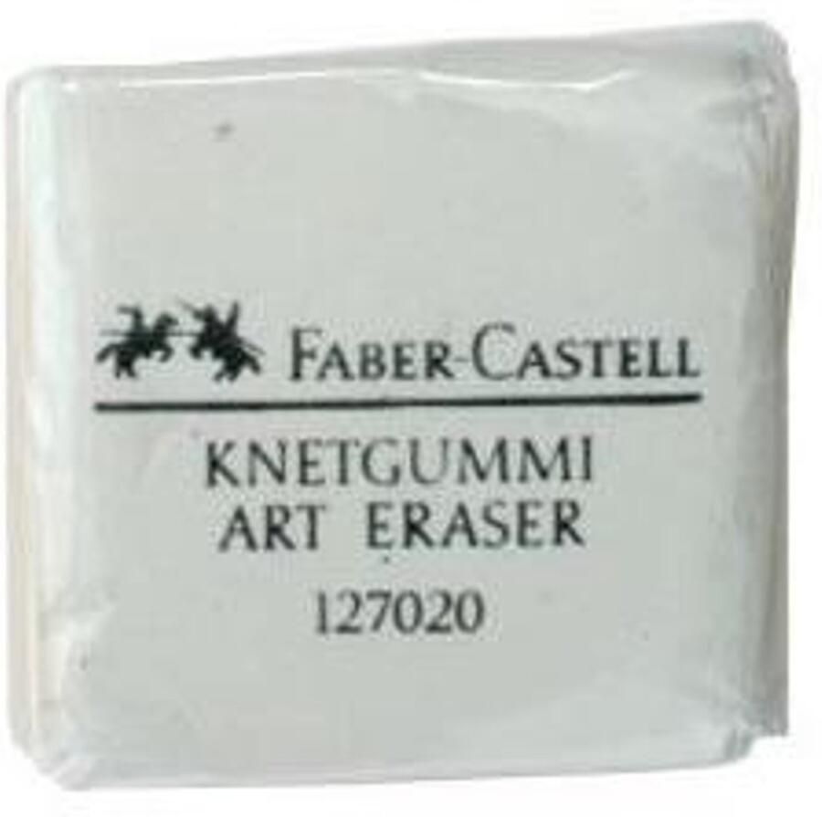 Faber-Castell 127154 vlakgum Wit 1 stuk(s)